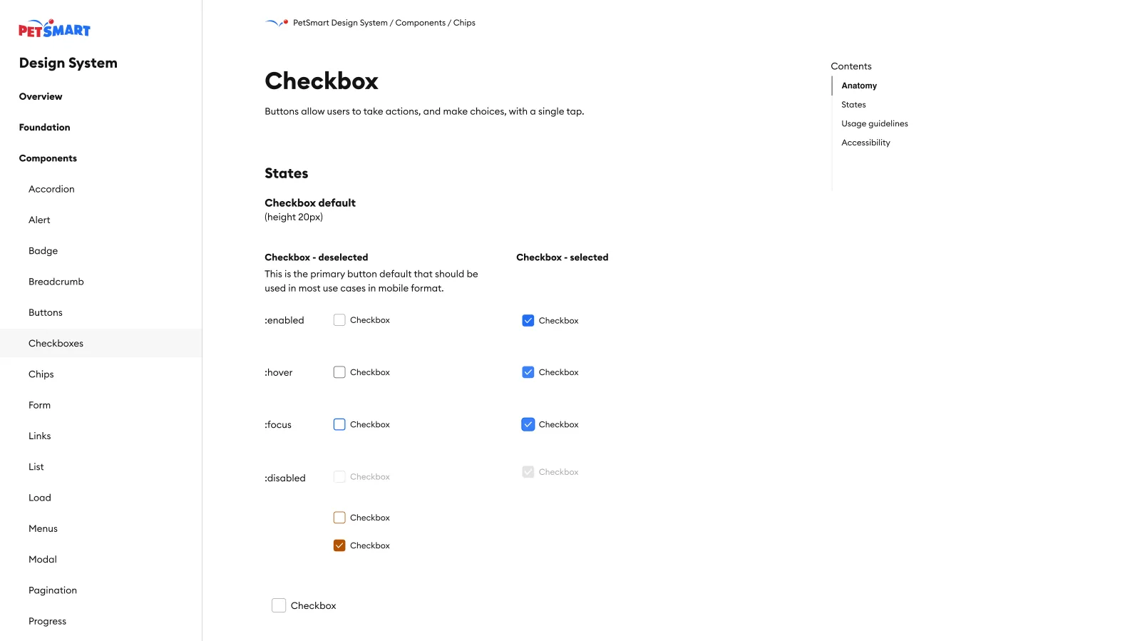 Sparky checkbox designs